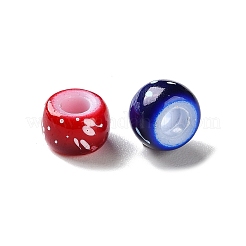 Perles européennes en plastique ABS peintes au pistolet&nbsp;KY-G033-01A