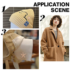 60 шт. 3 стиля пуговицы из цинкового сплава с 1 отверстиями на ножке BUTT-AR0001-09