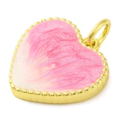 Латунь эмаль подвески KK-S401-17G-G