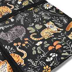 (распродажа бракованных изделий: асимметрия центральной линии)обложка для книги из многослойного полиэстера AJEW-XCP0002-78C