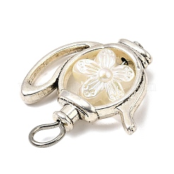 Подвески из непрозрачного акрила с имитацией жемчуга PALLOY-JF04096