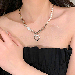 50 шт. подвески-коннекторы из натурального культивированного пресноводного жемчуга PEAR-HY0001-03