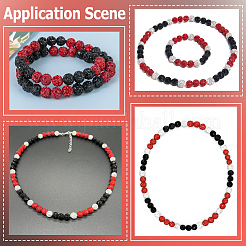 90 шт. 3 вида бусин в виде диско-шара RB-LT0001-01E