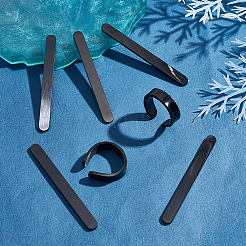 8 шт. плоские кольцевые заготовки из нержавеющей стали 304 STAS-BC0003-50