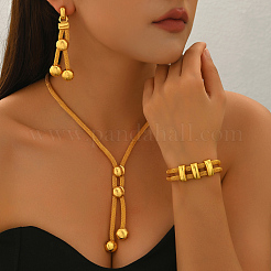 Комплекты из длинных браслетов с кисточками из сплава&nbsp;LJ8026