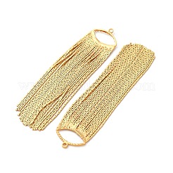 Ottone nappa grandi ciondoli&nbsp;KK-F898-22B-G