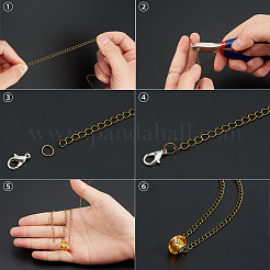 DIY Halskette machen&nbsp;DIY-PH0019-11AB