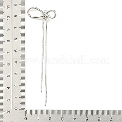 Большие подвески из прозрачного стекла&nbsp;KK-Z034-05P