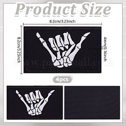 Светящиеся нейлоновые ленты-липучки&nbsp;AJEW-WH0348-870C