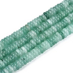 Tinti bianco naturale perle di giada fili&nbsp;G-T142-6mm-05E