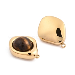 Природных тигровый глаз подвески&nbsp;STAS-L022-487G-02