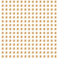 Стойки обшивки латунные бусины KK-TA0001-88G-01