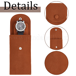 8 шт. 4 стильных плюшевых тканевых мешочка для хранения часов с кнопкой TP-DR0001-06