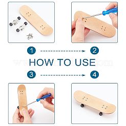 Lagerrad für Skateboardhalterung aus Kunststoff und Aluminiumlegierung&nbsp;AJEW-FG0001-76B