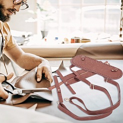 DIY編みかぎ針編み  puレザーバッグボトム  ハンドバッグDIYクラフトショルダーバッグアクセサリー用  ココナッツブラウン  72x36.5x0.7cm&nbsp;DIY-WH0171-09A