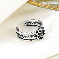 Кольца-манжеты из стерлингового серебра в тибетском стиле для женщин FS-WG2912B-01