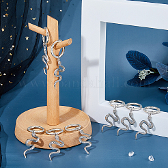 Тибетский стиль сплава змея подвески HJEW-AB00225