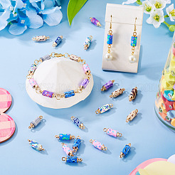 20 Stück Polymer Clay Säulenglieder Verbinder Charms&nbsp;CLAY-TADJ0001-02