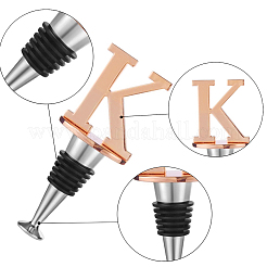 Винные пробки из сплава буква k FIND-WH0076-36-01K