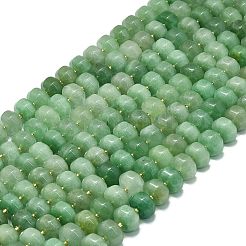 Естественный зеленый авантюрин бисер нитей G-P573-B11-01