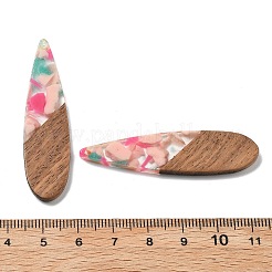 Подвески из смолы и ореха&nbsp;FIND-R051-14A