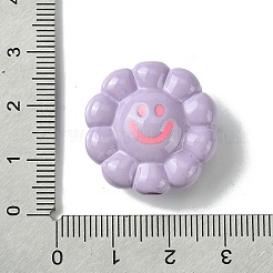 Непрозрачные акриловые бусины в стиле дофамина&nbsp;SACR-Z002-01H