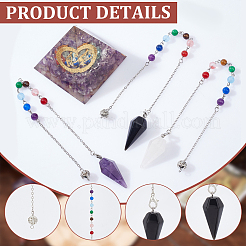 3 шт. 3 стиля HJEW-GL0001-07