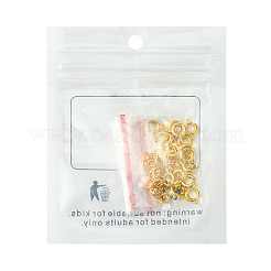 Латунная застежка пружинного кольца KK-FS0001-50G