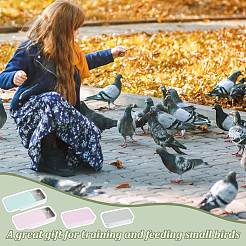 2 комплект кормушек для птиц из жести&nbsp;AJEW-OC0005-23