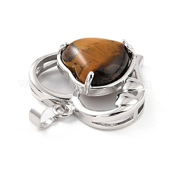 Природных тигровый глаз подвески&nbsp;G-C236-01C-P-RS