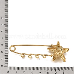Spille di sicurezza a forma di stella marina in acciaio inossidabile 304&nbsp;SA-CBAB767-06C-G