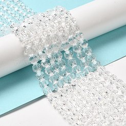 Прозрачные стеклянные бусины&nbsp;EGLA-A035-T8mm-D19