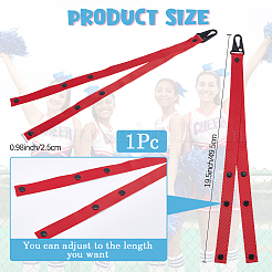 1 шт. полиэстеровые ремешки для помпонов для аксессуаров для чирлидинга&nbsp;AJEW-CN0003-09