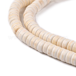 Abalorios de turquesas sintéticas hebras&nbsp;X-TURQ-G110-6x3mm-11
