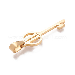 Pendentifs initiaux en acier inoxydable 304&nbsp;STAS-D019-09H-G