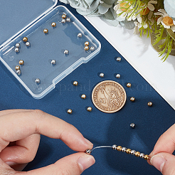 40 шт. 2-цветное ионное покрытие (IP) 202 шарики из нержавеющей стали STAS-UN0056-15