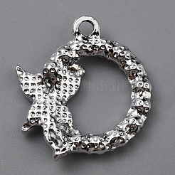 Emaille Anhänger Legierung&nbsp;PALLOY-WH0112-03P-06