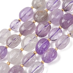 Природный аметист нитей бисера&nbsp;G-G453-D09-01