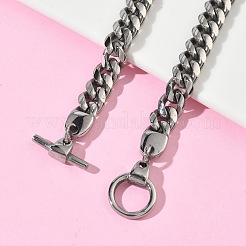 Браслеты из кубинской цепочки из нержавеющей стали 304 для женщин&nbsp;BJEW-G779-03P