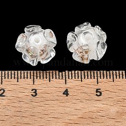 Handgefertigte Goldfolie Glasperlen&nbsp;LA-CBABC67-01C