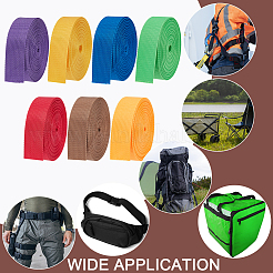 35 ярд плоских нейлоновых лент DIY-WR0003-60