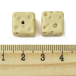 Непрозрачные бусины из искусственной смолы CRES-B021-11