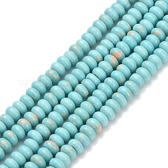 Синтетические имперские нитки из бисера яшмы G-L635-A09-4x2mm-07