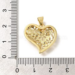 Реечное покрытие латунь с подвесками из кубического циркония KK-Z086-12G-02