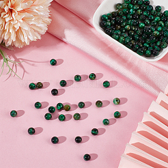 120шт натуральные бусины тигровый глаз&nbsp;G-PA0001-13B