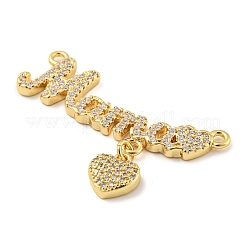 Стойки обшивки латунь микро проложить Циркон подвеску&nbsp;KK-C044-13G
