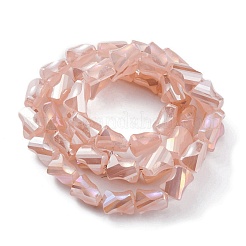 Гальванические стеклянные бусины&nbsp;GLAA-G092-A-10