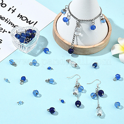 120 pendentif en verre et acrylique de 8 styles&nbsp;PALLOY-SW00079