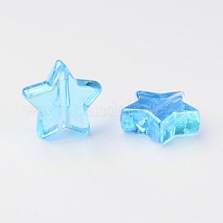 Экологичные прозрачные акриловые бусины&nbsp;LS-PL556-9