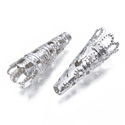 Железные филигранные конусы из бисера E057Y-S